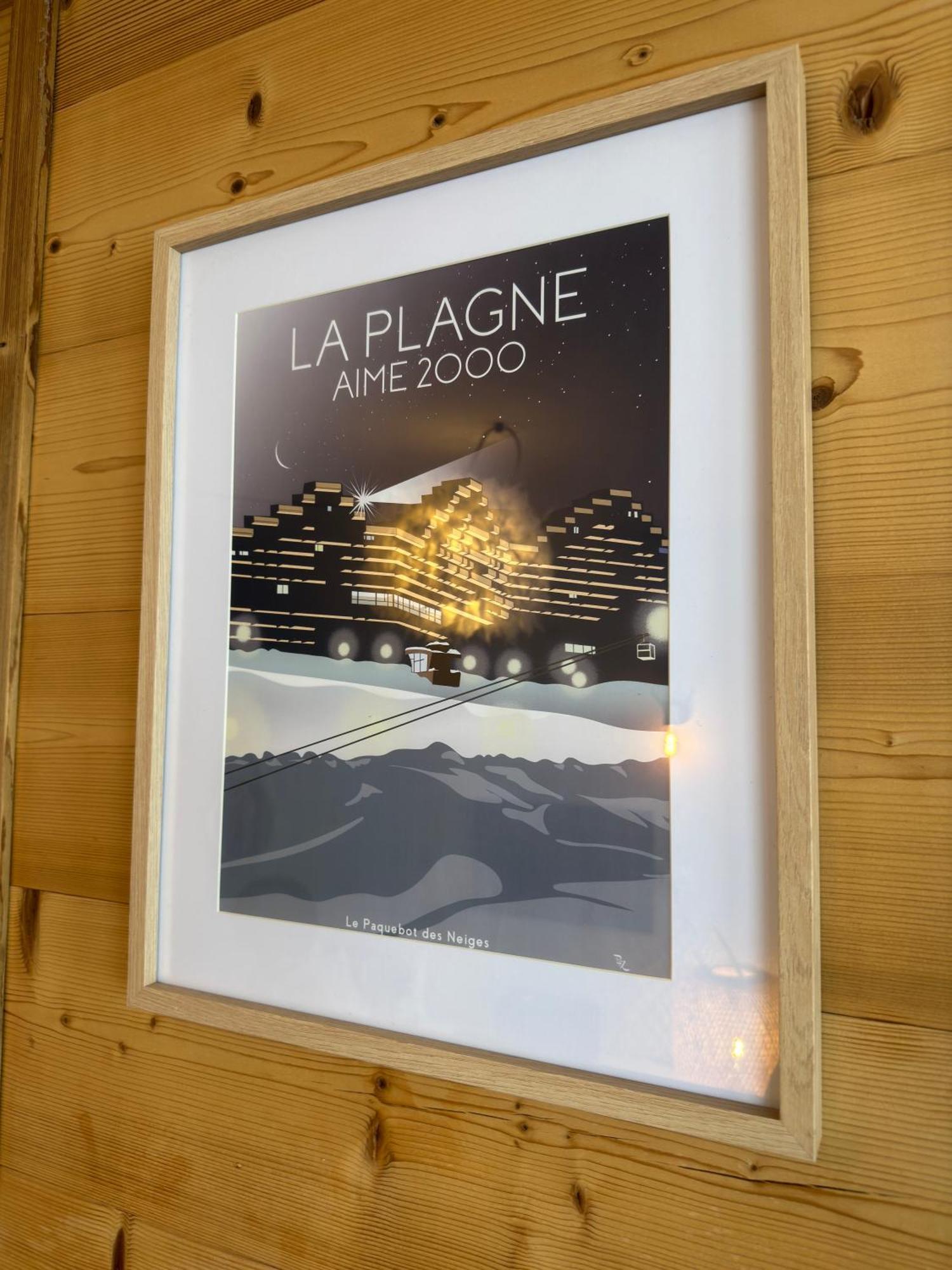 Paquebot Des Neiges - Appartement 4 Personnes - Vue Mont Blanc La Plagne Dış mekan fotoğraf