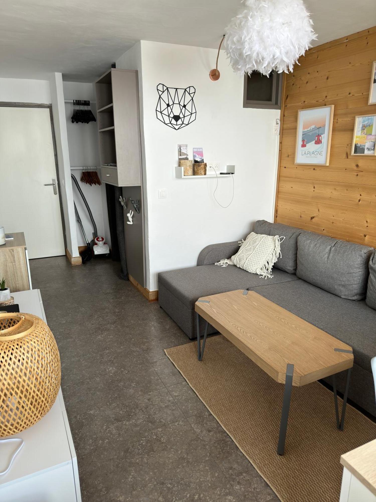 Paquebot Des Neiges - Appartement 4 Personnes - Vue Mont Blanc La Plagne Dış mekan fotoğraf