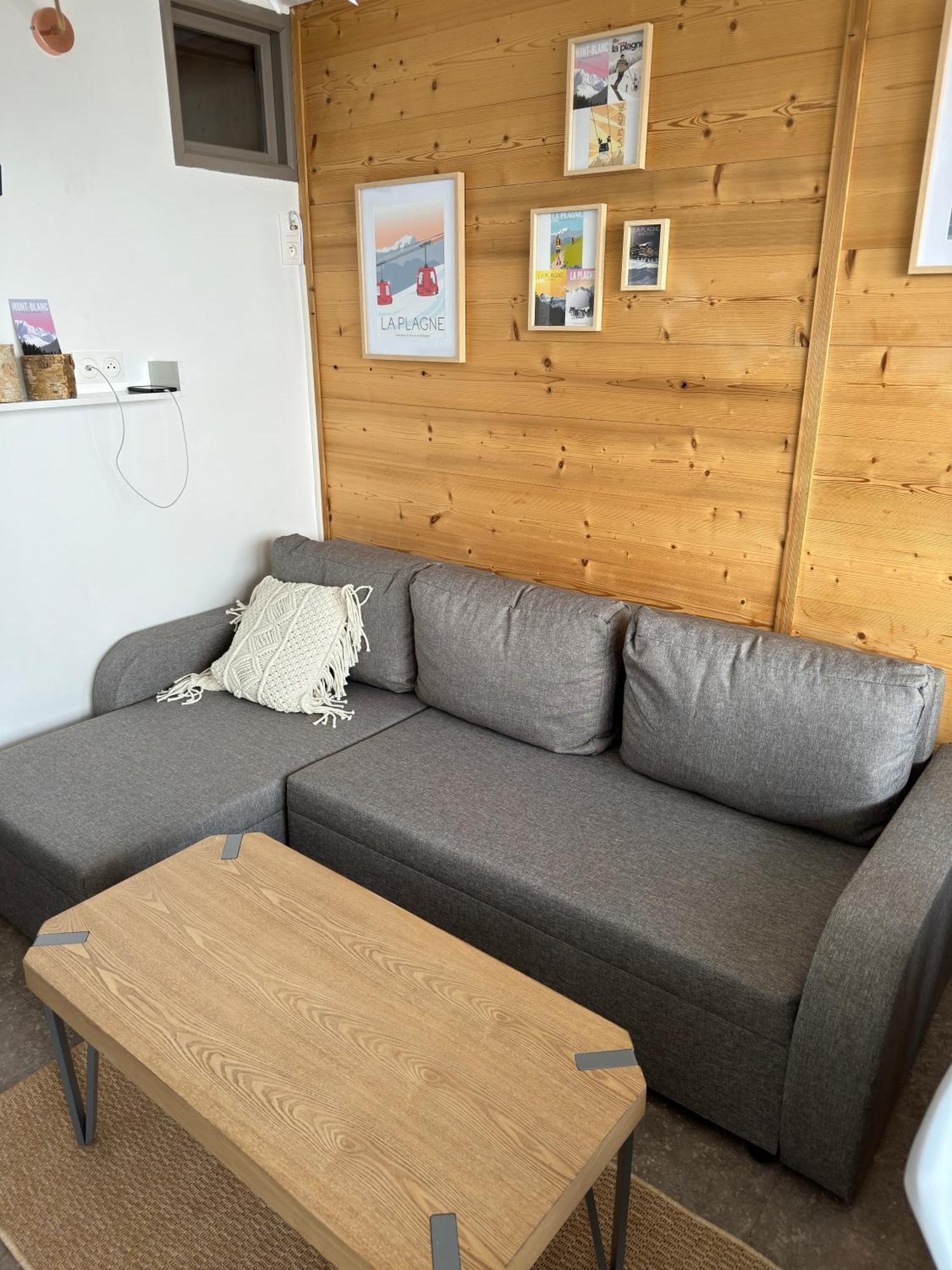 Paquebot Des Neiges - Appartement 4 Personnes - Vue Mont Blanc La Plagne Dış mekan fotoğraf