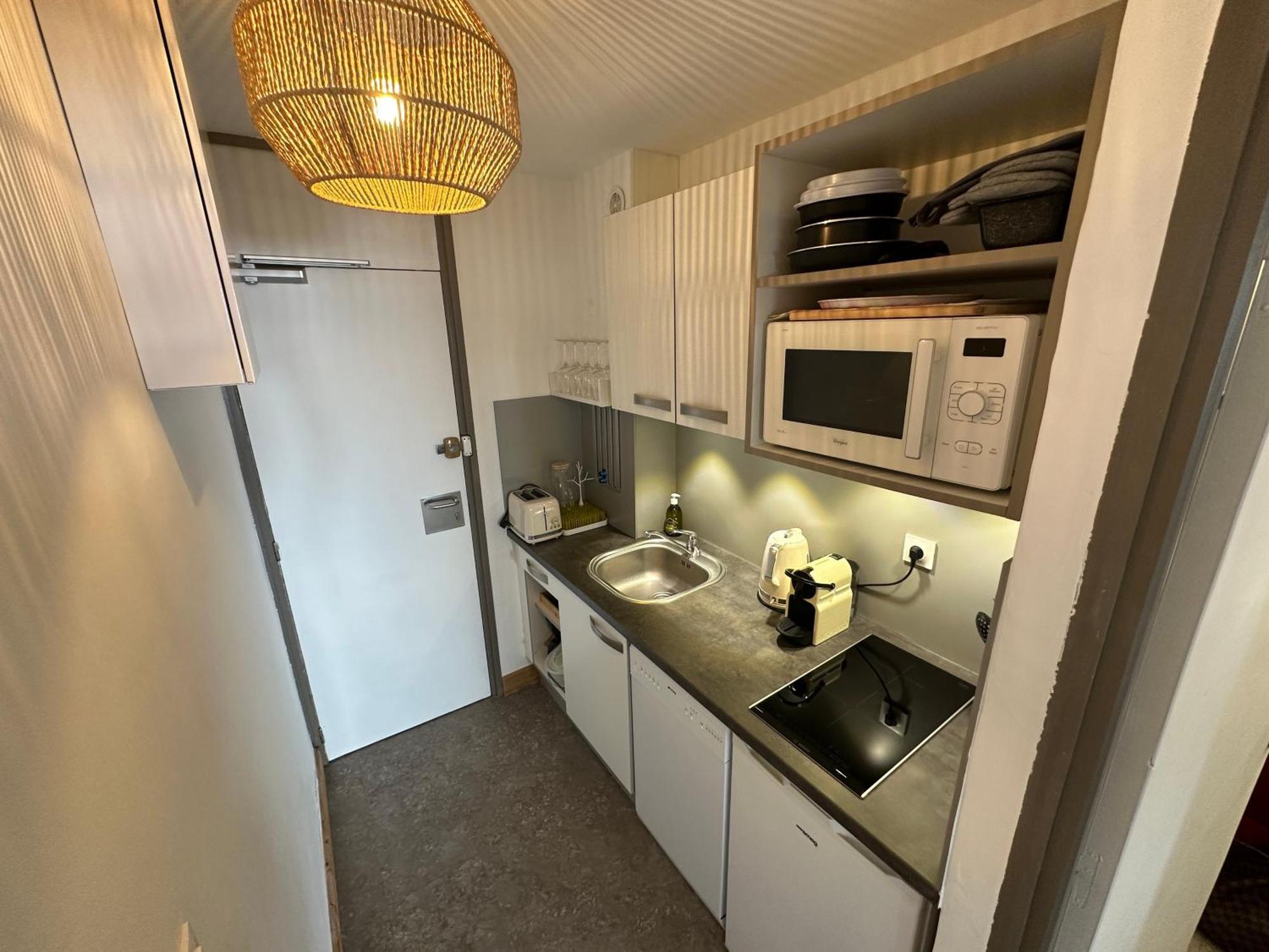 Paquebot Des Neiges - Appartement 4 Personnes - Vue Mont Blanc La Plagne Dış mekan fotoğraf